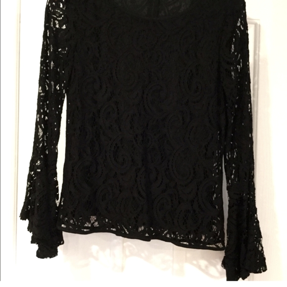 Adrianna Papell Black Lace with Black Lining - Picture 7 of 7